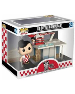 Funko Pop Town 22 Bob's Big Boy 52888 Big Boy With Restaurant