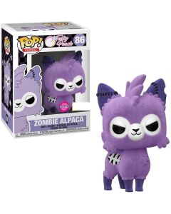 Funko Pop 86 Tasty Peach Levander 53692 Zombie Alpaca Flocked Special Edition