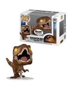 Funko Pop Movies 1217 Jurassic World Dominion 55291 Atrociraptor Red BAM