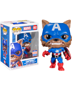 Funko Pop Marvel 882 Marvel 55506 Capwolf SDCC2021
