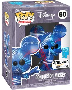 Funko Pop Art Series 60 Disney 55681 Conductor Mickey + Protector