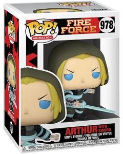 Funko Pop Animation 978 Fire Force 56156 Arthur With Sword