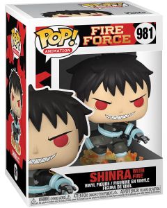 Funko Pop Animation 981 Fire Force 56159 Shinra With Fire