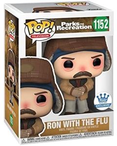 Funko Pop Television 1152 Parks and Recreation 56553 Ron with the Flu Exclusive