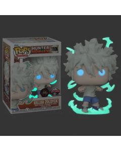 Funko Pop Animation 1106 Hunter 59226 Killua Zoldyck Glow Chase Special Edition