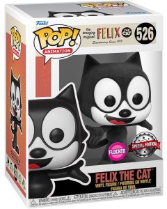Funko Pop Animation 526 Felix the Cat 60160 Felix Flocked Special Edition