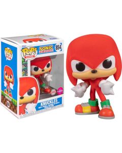 Funko Pop Games 854 Sonic The Hedgehog 61034 Knuckles Flocked Exclusive