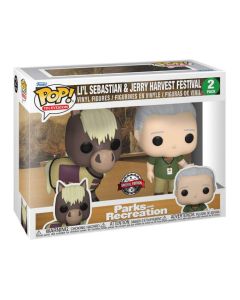 Funko Pop Television 2Pack Parks and Recreation 62471 Li'lSebastian & Jerry