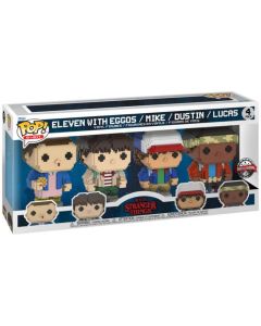 Funko Pop 4-Pack 8-Bit Television 63729 Stranger Things Special Edition