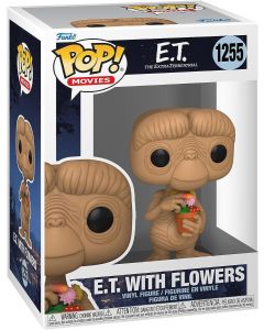 Funko Pop Movies 1255 E.T. Extra Terrestral 63992 E.T. with Flowers