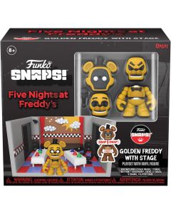 Funko Snaps Five Night at Freddy's FNAF 64923 Golden Freddy with Stage