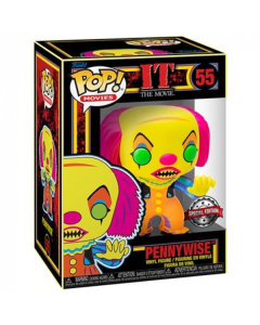 Funko Pop Movies 55 It The Movie 65039 Pennywise Blacklight