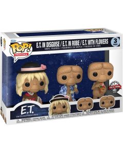 Funko Pop 3-Pack Movies 65051 E.T. The Extra-Terrestrial Special Edition