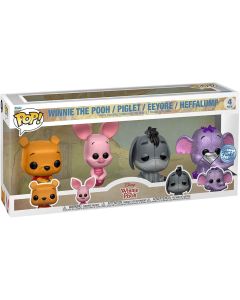 Funko Pop 4-Pack Disney Winnie the Pooh 66843 Special + Diamond Version