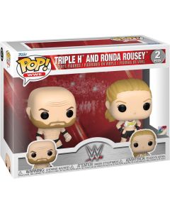 Funko Pop 2-Pack WWE World Wrestling 70621 Triple H and Ronda Rousey