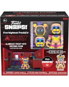 Funko Snaps Five Night at Freddy's FNAF 70821 Glamrock Freddy with Dressing Room