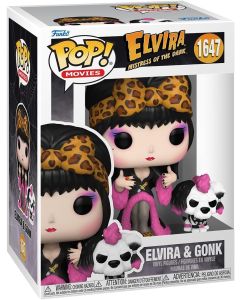 Funko Pop Movies 1647 Elvira Mistress of the Dark 80694 Elvira & Gonk