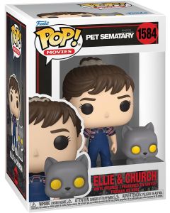 Funko Pop Movies 1584 Pet Sematary 80714 Ellie & Church