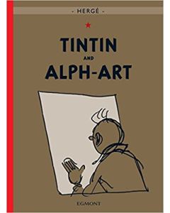Tintin Albi 70003 24. TINTIN ET L'ALPH-ART (EN) A4 Hard Cover