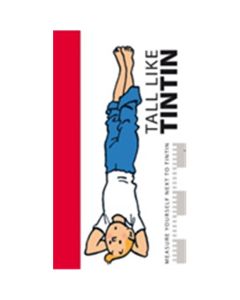 Tintin Cartoleria 24335 Yoga height chart - English Version