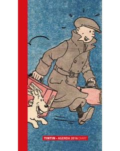 Tintin Cartoleria 24336 Pocket Diary Agenda 2016 16 x 9 cm