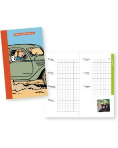 Tintin 24437 Mini Agenda Diary 2020