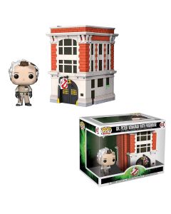 Funko Pop Movie Moment Town 03 Ghostbusters  39454 Dr. Peter Venkman Firehouse