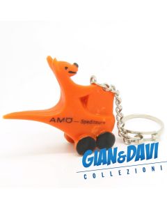 PVC Werbefigur Pubblicitari AMO Spediteure Die Umzugs Experten Mascot Canguro 4cm