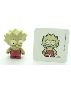 Kidrobot Vinyl Mini Figure - Simpsons S2 Lisa Zombie 1/100