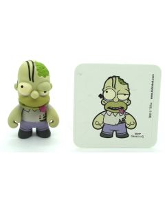 Kidrobot Vinyl Mini Figure - Simpsons S2 Homer Zombie 1/100