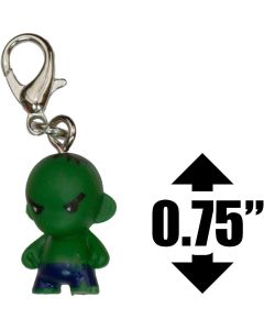 Kidrobot Marvel 1" Munny Zipper Pulls - Hulk
