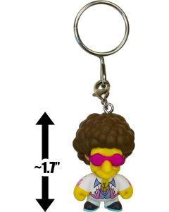 Kidrobot Vinyl Mini Figure - Simpsons Keychain S1 - Disco Stu
