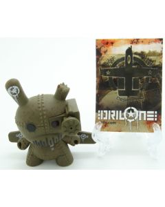 Kidrobot Dunny Art of War - DrilOne Olive 1/20