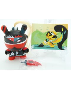 Kidrobot Dunny Art of War - Patricio Oliver Red 2/20