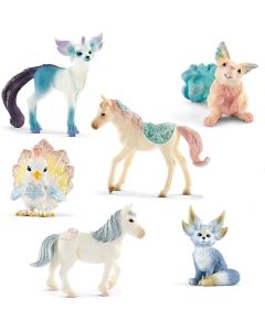 Schleich Elfen Bayala 70545 - 70550 Compagni Assortiti Serie Completa