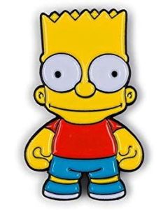 Kidrobot Enamel Pin Spilla Series - The Simpsons Bart 3/20