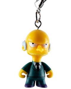 Kidrobot Vinyl Mini Figure - Simpsons Keychain Crap-Tacular - Mr Burns 2/24