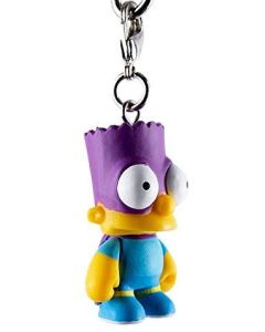 Kidrobot Vinyl Mini Figure - Simpsons Keychain Crap-Tacular - Bartman 3/24