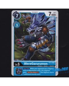 BanDai Digimon Card Game - Tomer Party Event 2 - ST2-08 R ALT WereGarurumon