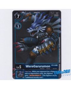 BanDai Digimon Card Game - Tournament Kit Vol.2 - ST2-08 R ALT WereGarurumon Holo