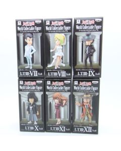 Banpresto Lupin the Third WCF World Collectable Figure Sat. 2 (6 Figure differenti)