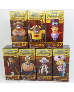 Banpresto One Piece Film Gold WCF World Collectable Figure Vol. 3 (7 Figure differenti)