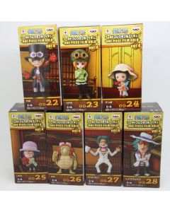 Banpresto One Piece Film Gold WCF World Collectable Figure Vol. 4 (7 Figure differenti)