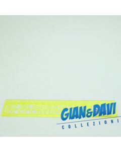 MB-GD-CA Righello normografo Moto Giallo