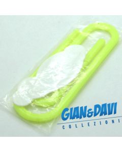MB-GD-CA Clip con Nuvola Giallo Fluo Bia Sigillata