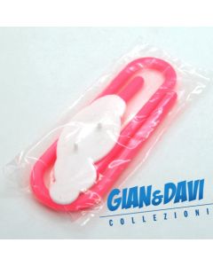 MB-GD-CA Clip con Nuvola Rossa Fluo Bian Sigillata
