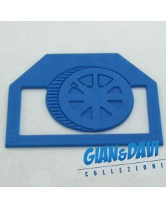 MB-GD-CA Segnalibi Clip Mulino con Ruota Blu