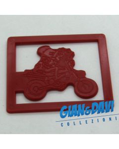 MB-GD-CA Segnalibi Clip PMB Moto Sagomata Rosso