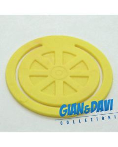 MB-GD-CA Segnalibi Clip Ruota Gialla