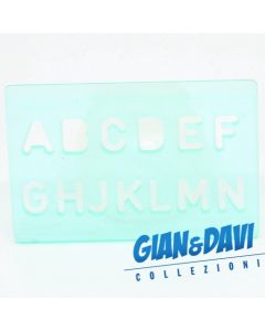 B-MB-B Il Disegnacose Lettere AN Verde Acqua